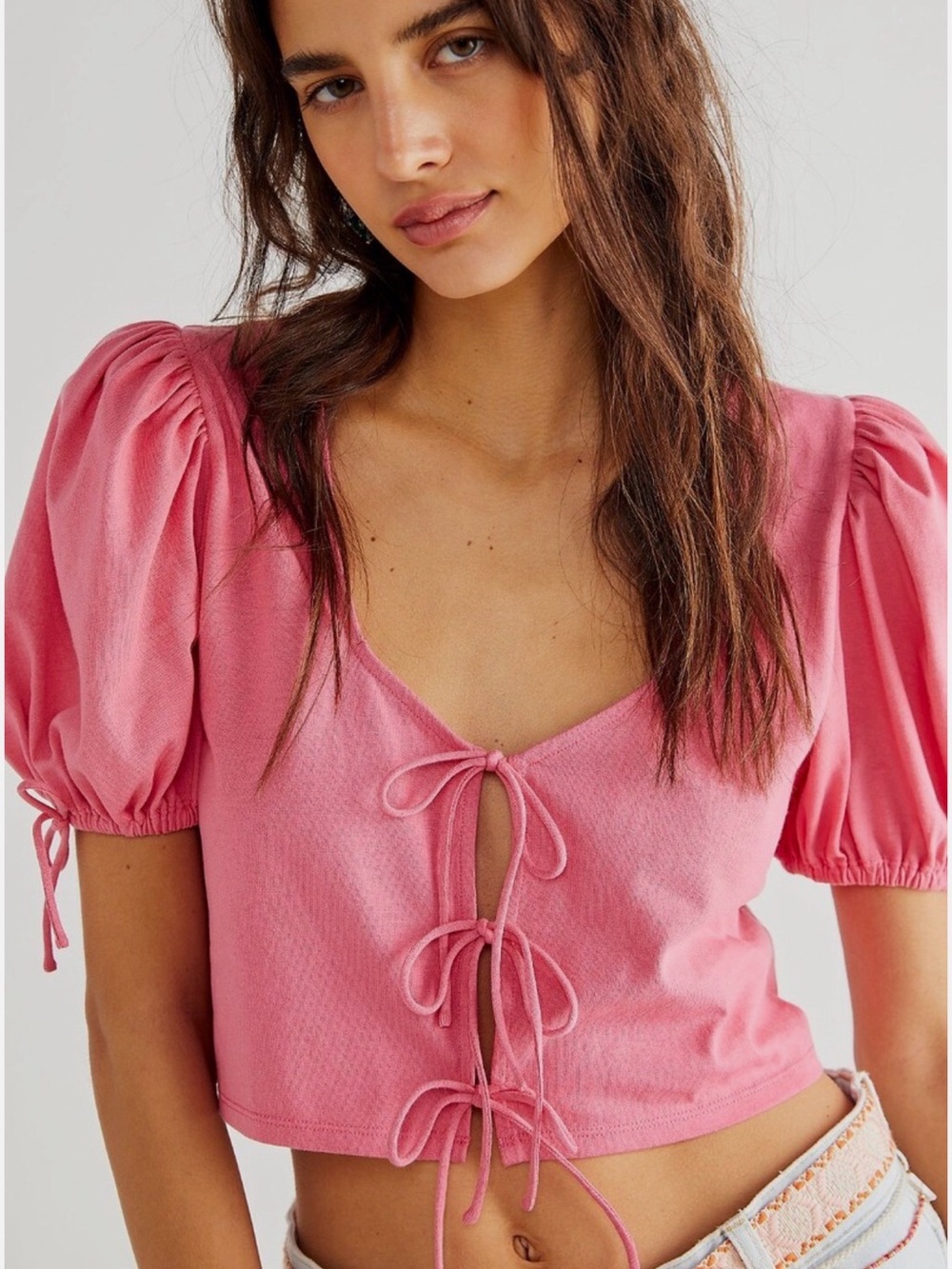Free People Kitty Crop Top